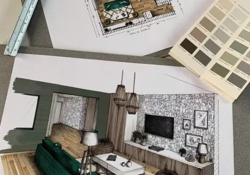 Interior design _ sketch